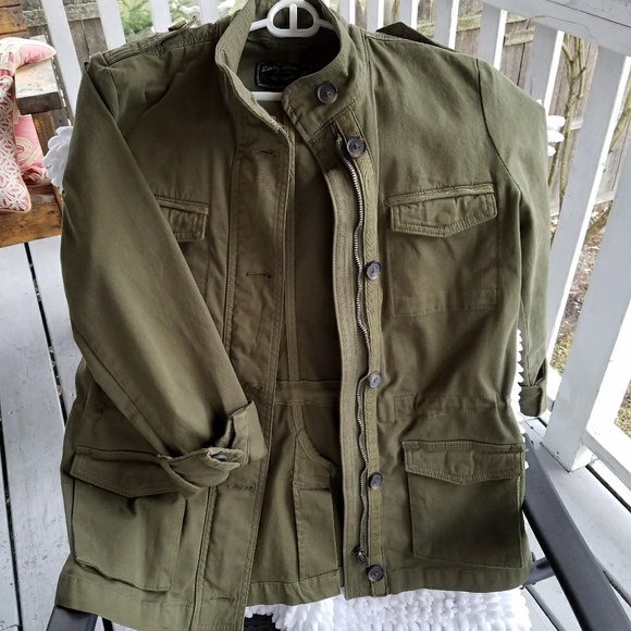 lucky brand military jacket womens